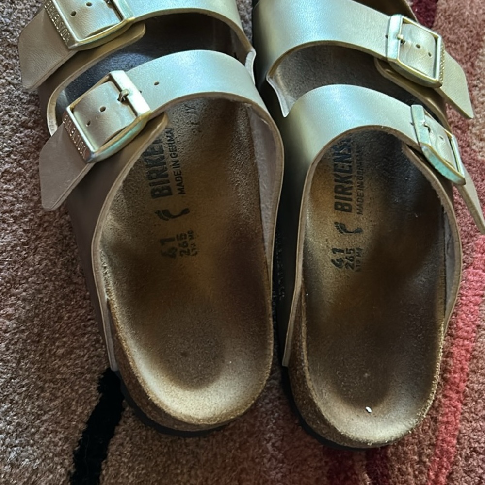 Birkenstock Tan Footbed Sandals